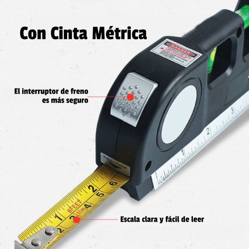 NIVEL MULTIFUNCION LASER 4 EN 1