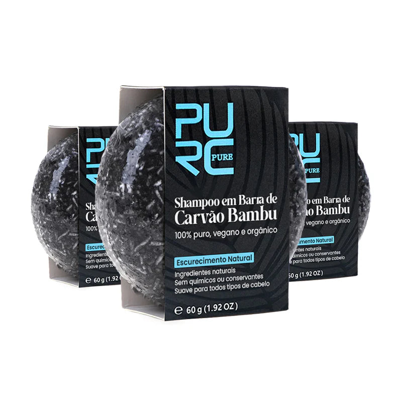 Pure Hair - Shampoo Orgánico en Barra Cubre Canas